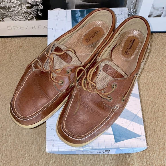 Sperry Bluefish 2 Eye Tan Boat Shoes - Picture 8 of 8